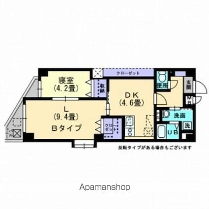 ヴェラヴィータ泉町Ⅲ[2DK/50.5m2]の間取図