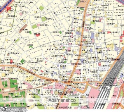 シーアイマンション池袋西[1K/18.13m2]の配置図