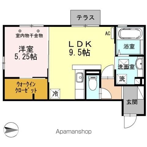 アルカディアの間取り写真