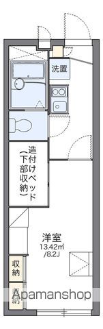 レオパレスヴィブアンの間取り写真
