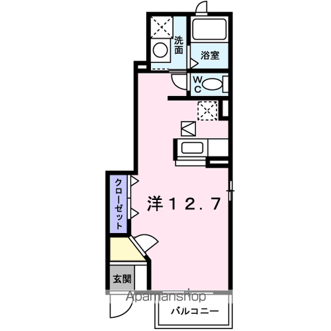 ノーブル郷東Aの間取り写真