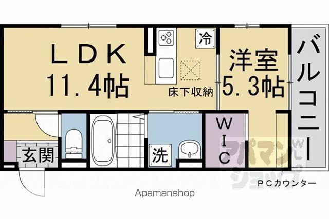 J’FORT京都山科IIの間取り写真