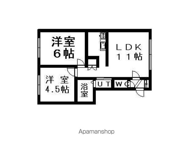 セトル西岡の間取り写真