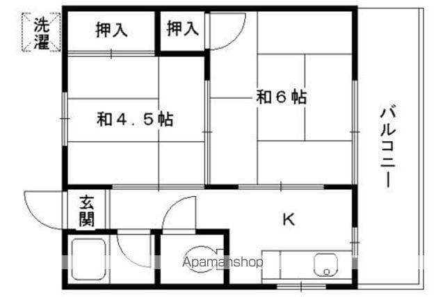 マンションみどりの間取り写真