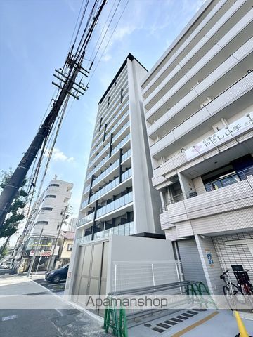 ルネフラッツ庄内通駅前の外観写真