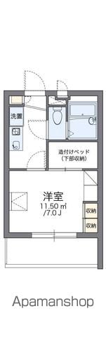 レオパレス皐月の間取り写真