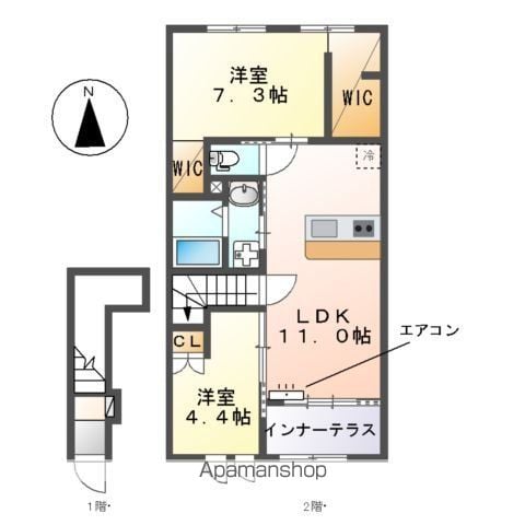 知庵（ちあん）の間取り