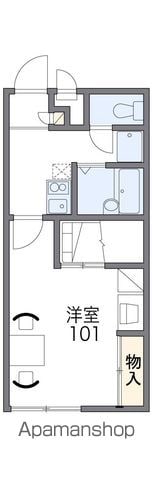 レオパレス六甲北二番館の間取り写真