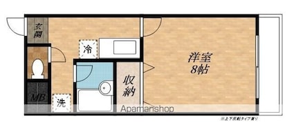ａｃｅⅠ[1K/26.5m2]の間取図