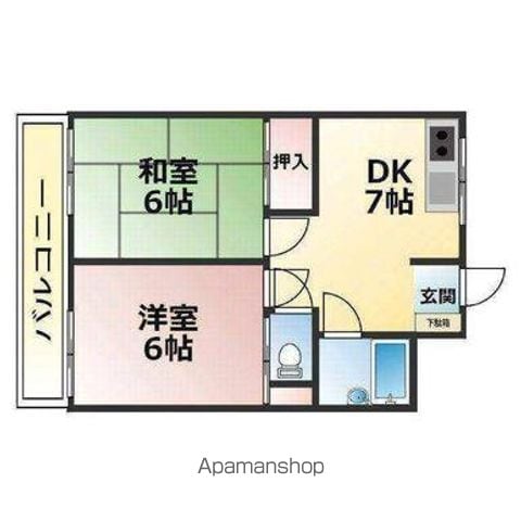 そごうマンションの間取り写真