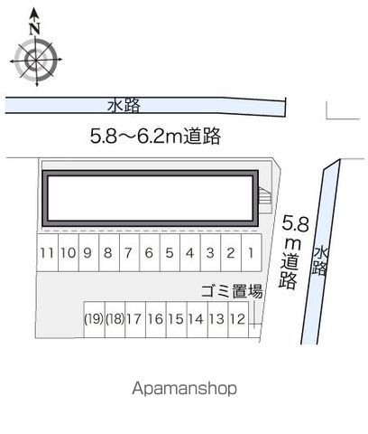 レオパレスオニオン 106 ｜ 静岡県浜松市中央区篠原町20229（賃貸アパート1K・1階・19.87㎡） その21