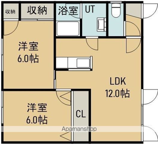 ヒルズクレスト富岡の間取り写真