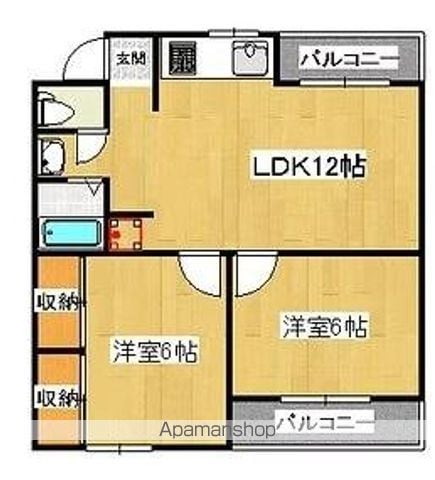 室町ハイツの間取り写真