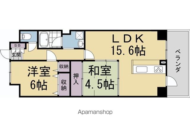 アパガーデンコート京都駅前の間取り写真