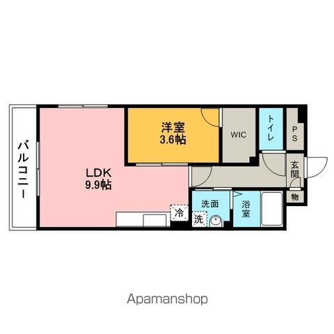 ADEN箱崎駅前の間取り写真