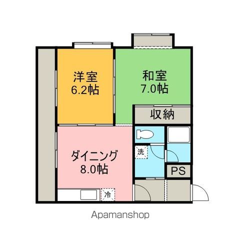 マンションストークの間取り