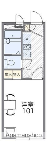 レオパレスY・H2の間取り写真