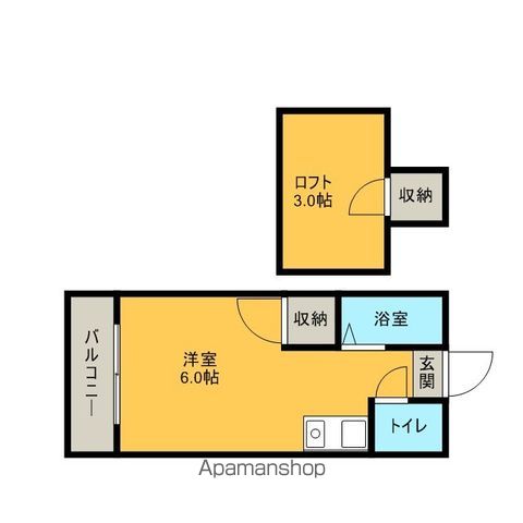 セーヌ香椎東の間取り