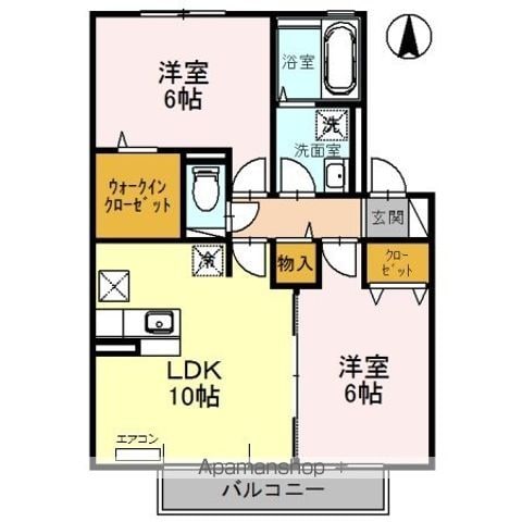 コンフォート東寝屋川の間取り写真