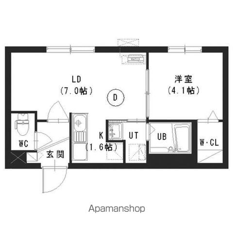 レクスベイル平岸の間取り写真