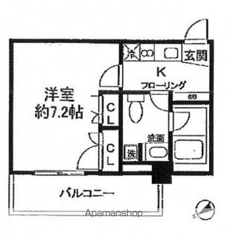 レジディア新川の間取り写真