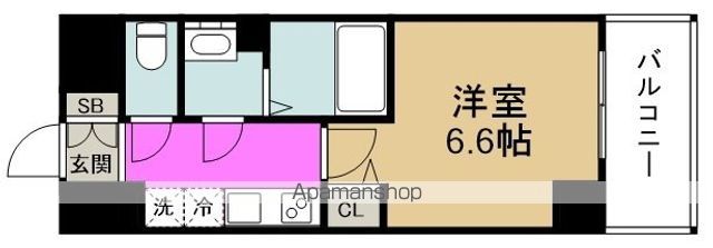 ベクス福島の間取り写真