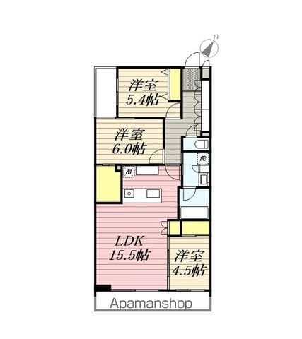 SーRESIDENCE南円山BLAZEの間取り写真