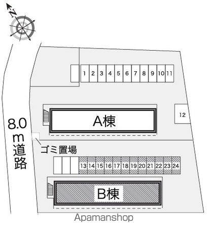 レオパレススペシャルステージＢ 206 ｜ 千葉県千葉市稲毛区園生町521-109（賃貸アパート1K・2階・23.18㎡） その14