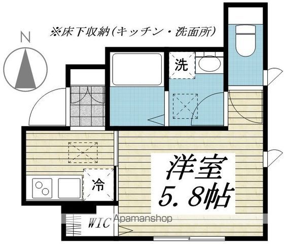 メゾン三田綱町の間取り写真