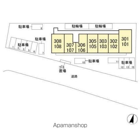 アリエッタ 306 ｜ 千葉県流山市大字西深井599-2（賃貸アパート1LDK・3階・36.43㎡） その25