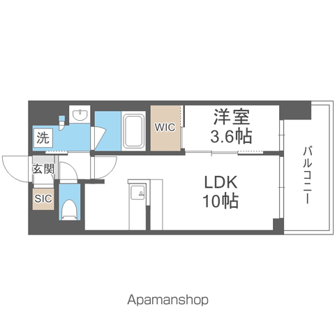 コンフォリア新大阪宮原Qの間取り写真