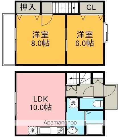 GARDEN VILLAGE Gの間取り写真