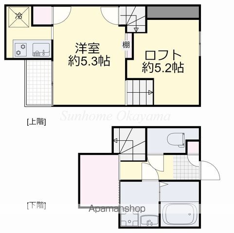 ADC高島リブレの間取り写真