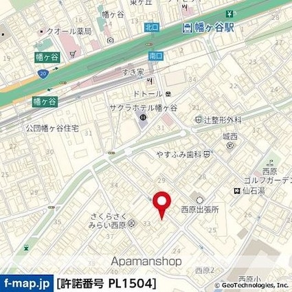 乙甲ユースフル幡ヶ谷[1R/15.73m2]の周辺6