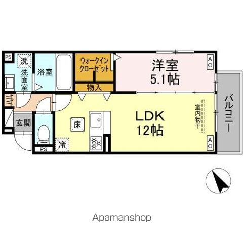 TRICIA寺島の間取り写真