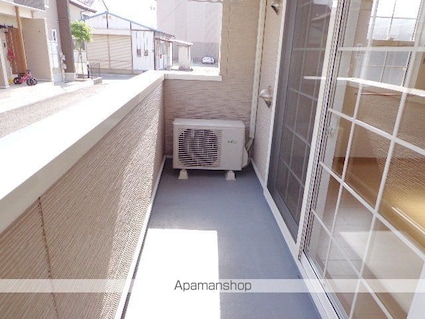 ブルーラグーン　Ⅱ[1LDK/46.71m2]のバルコニー