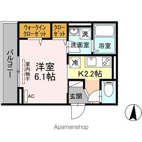 アンジュール多摩川の間取り写真