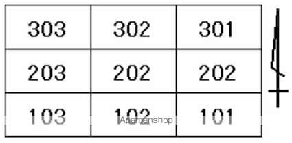 サン・セイント・リヴィア[2LDK/68m2]の配置図