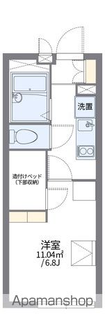 レオパレスコンフォートミカミの間取り写真