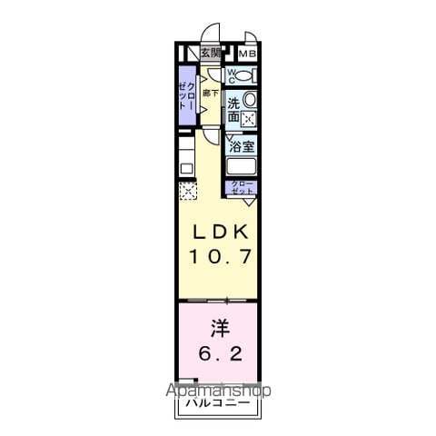 【コートヤードⅢ番館の間取り】