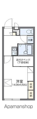 レオパレスOHANAの間取り写真