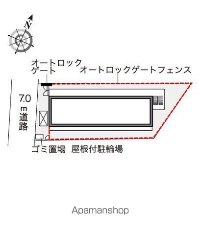 レオパレスクリンゲルバウム 310 ｜ 千葉県船橋市習志野５丁目10-27（賃貸マンション1K・3階・19.87㎡） その15