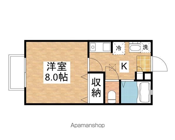 サンパティーク Aの間取り写真