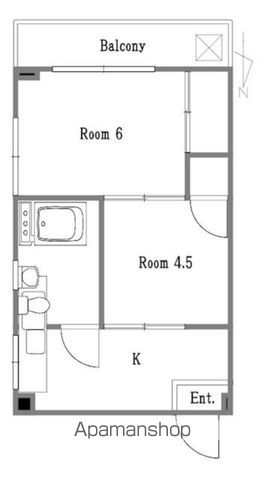 河村屋マンションの間取り