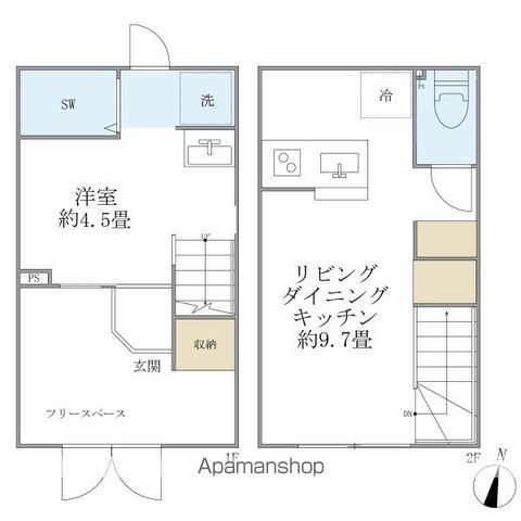 フォルモントの間取り写真