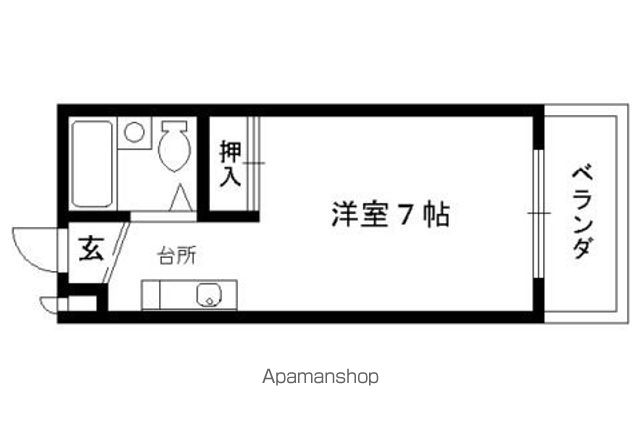 ペガサスハイツの間取り写真