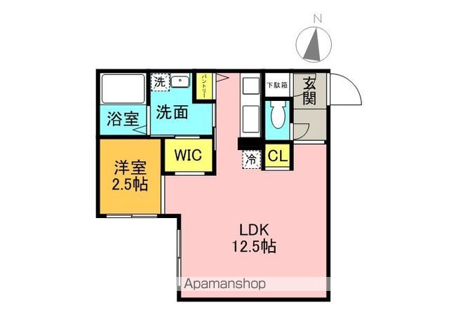 ピオネロ新道東の間取り写真