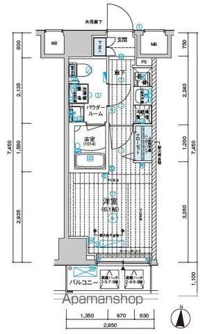 足立区千住中居町&nbsp;9階建&nbsp;築9年のイメージ