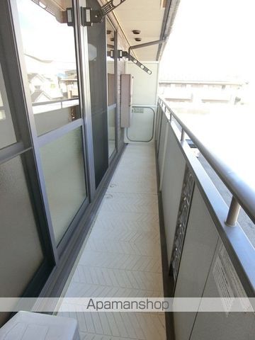 パークメゾン　Ｂ棟[2LDK/54.76m2]のバルコニー