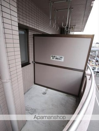 サンパティックＵ－１[1K/32.7m2]のバルコニー